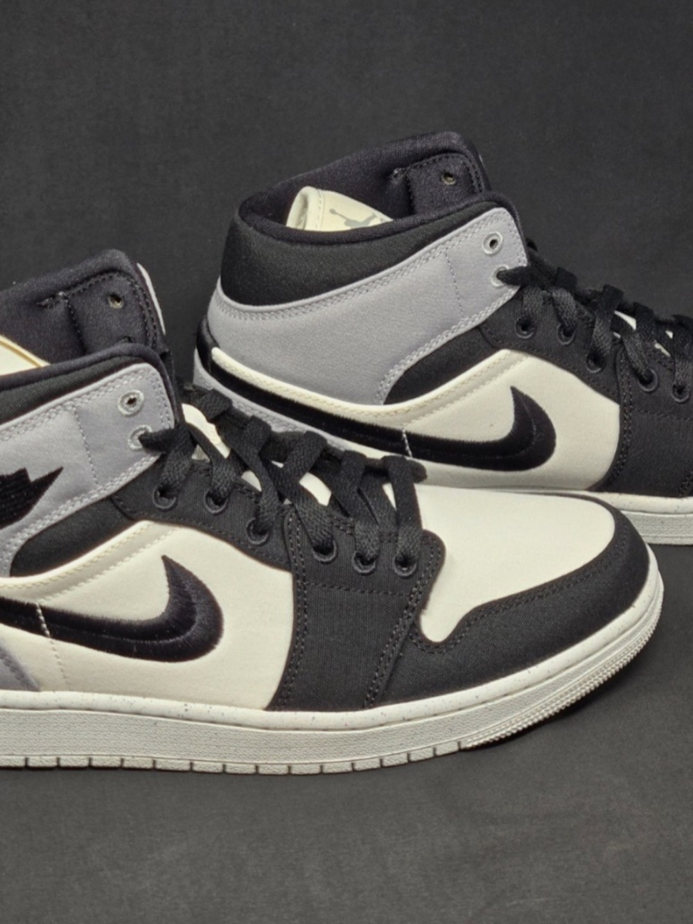 Jordan 1 Mid SE Light Steel Grey (Women's) - UK 9.5 NWT